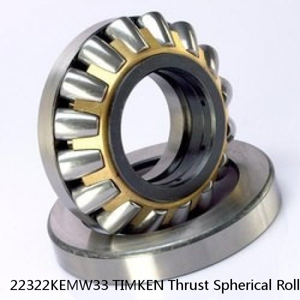 22322KEMW33 TIMKEN Thrust Spherical Roller Bearings-Type TSR