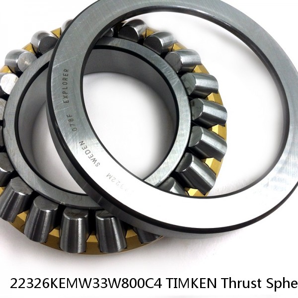 22326KEMW33W800C4 TIMKEN Thrust Spherical Roller Bearings-Type TSR
