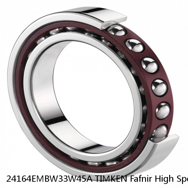 24164EMBW33W45A TIMKEN Fafnir High Speed Spindle Angular Contact Ball Bearings