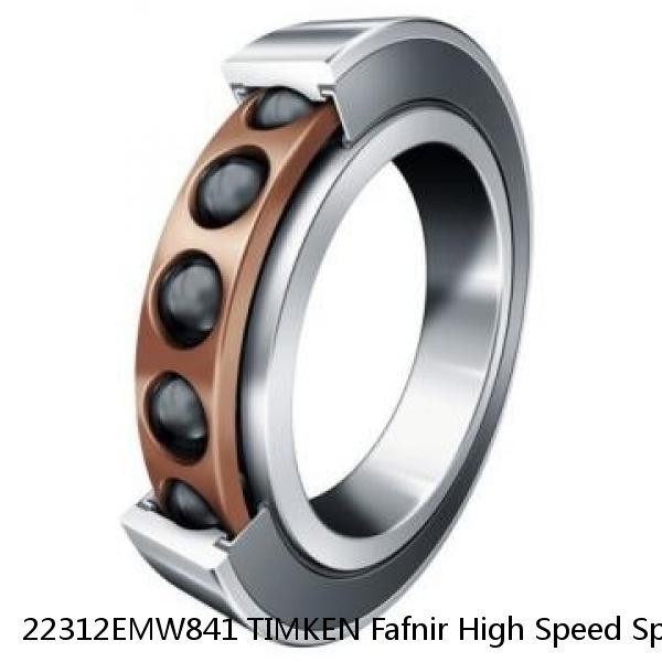 22312EMW841 TIMKEN Fafnir High Speed Spindle Angular Contact Ball Bearings