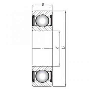 85 mm x 130 mm x 22 mm  ISO 6017 ZZ deep groove ball bearings