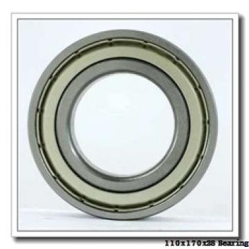 110 mm x 170 mm x 28 mm  KOYO N1022K cylindrical roller bearings