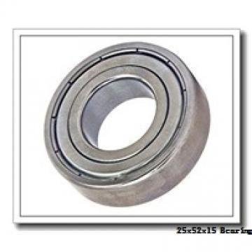 25 mm x 52 mm x 15 mm  ZEN 7205B-2RS angular contact ball bearings
