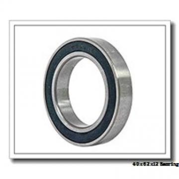 40 mm x 62 mm x 12 mm  ISO 61908-2RS deep groove ball bearings