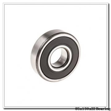 85 mm x 130 mm x 22 mm  NTN 7017DF angular contact ball bearings