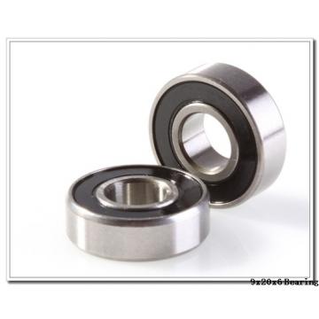 9 mm x 20 mm x 6 mm  ISO 619/9-2RS deep groove ball bearings