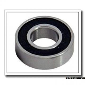9 mm x 20 mm x 6 mm  ZEN F699-2RS deep groove ball bearings