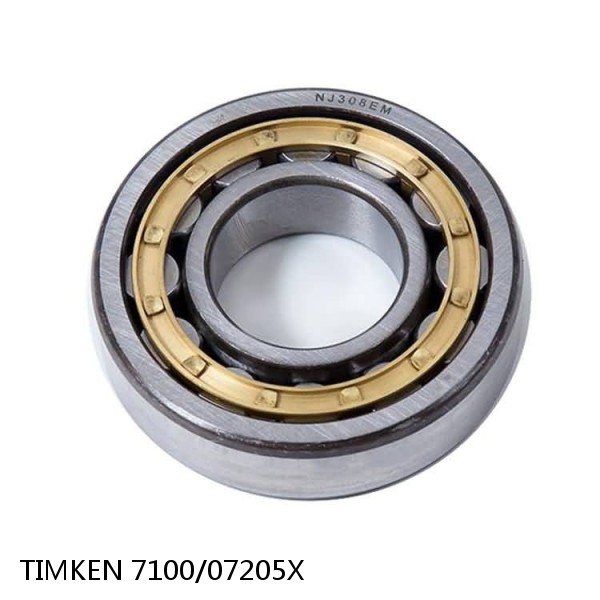 7100/07205X TIMKEN Cylindrical Roller Radial Bearings