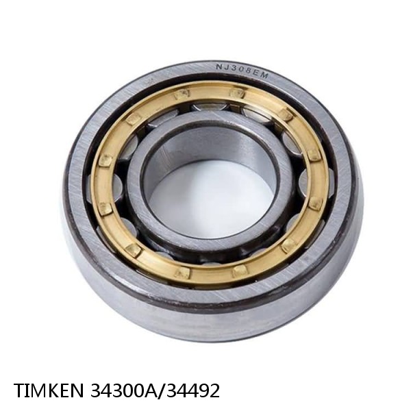 34300A/34492 TIMKEN Cylindrical Roller Radial Bearings