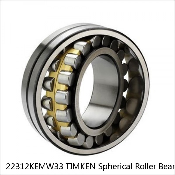 22312KEMW33 TIMKEN Spherical Roller Bearings Brass Cage #1 small image