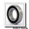 25,000 mm x 62,000 mm x 17,000 mm  NTN QJ305 angular contact ball bearings #2 small image
