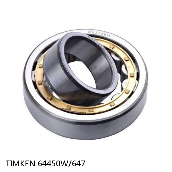 64450W/647 TIMKEN Cylindrical Roller Radial Bearings #1 image