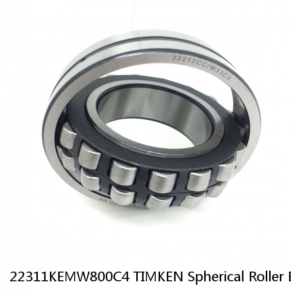 22311KEMW800C4 TIMKEN Spherical Roller Bearings Brass Cage #1 image