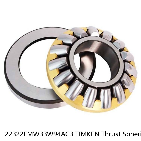 22322EMW33W94AC3 TIMKEN Thrust Spherical Roller Bearings-Type TSR #1 image