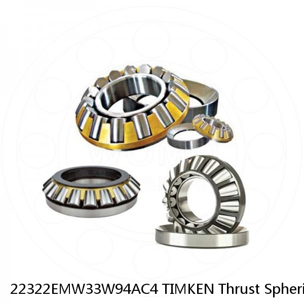 22322EMW33W94AC4 TIMKEN Thrust Spherical Roller Bearings-Type TSR #1 image