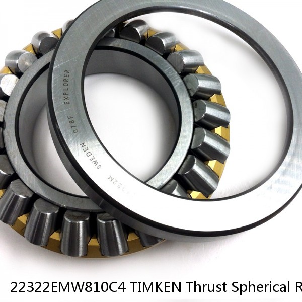 22322EMW810C4 TIMKEN Thrust Spherical Roller Bearings-Type TSR #1 image