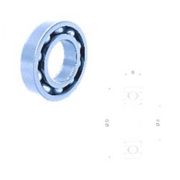 25 mm x 52 mm x 15 mm  Fersa 6205-2RS deep groove ball bearings #3 image