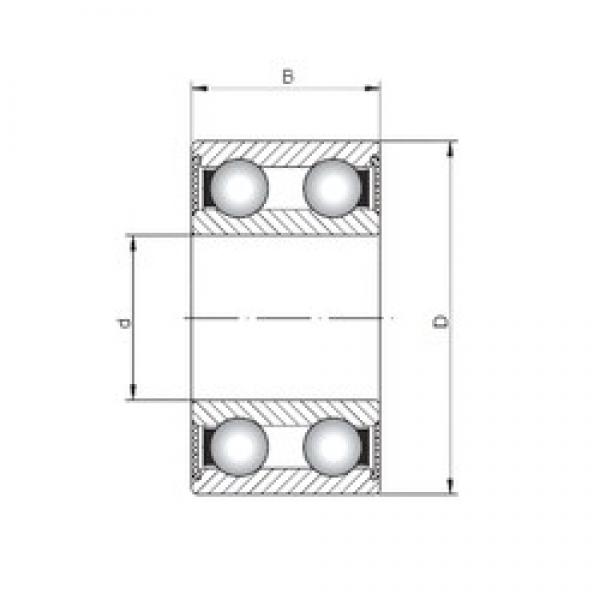50 mm x 110 mm x 40 mm  ISO 4310-2RS deep groove ball bearings #3 image