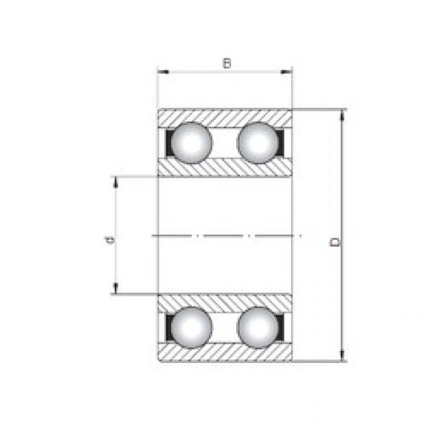 50 mm x 110 mm x 40 mm  CYSD 4310 deep groove ball bearings #3 image
