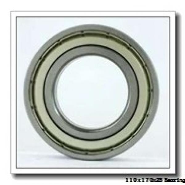 110 mm x 170 mm x 28 mm  NACHI 6022N deep groove ball bearings #2 image