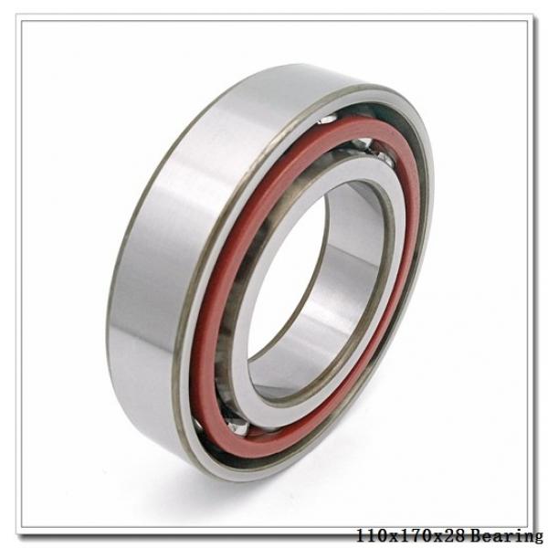 110 mm x 170 mm x 28 mm  NKE 6022-NR deep groove ball bearings #1 image