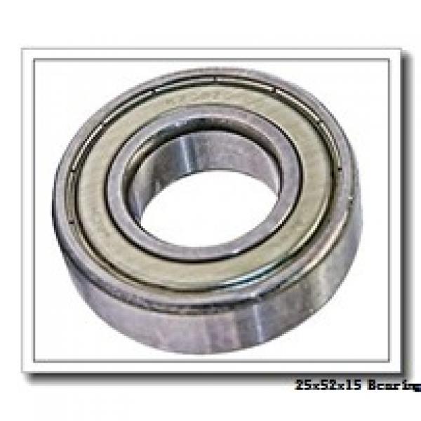 25 mm x 52 mm x 15 mm  NACHI 6205NR deep groove ball bearings #2 image