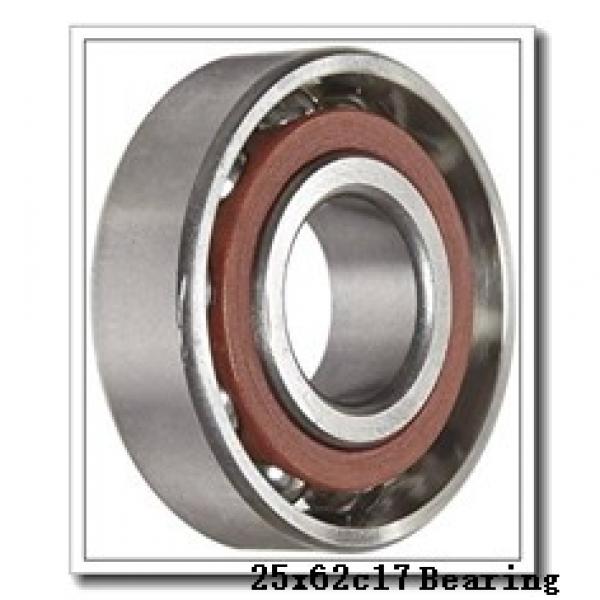 25 mm x 62 mm x 17 mm  NACHI 6305-2NKE deep groove ball bearings #1 image