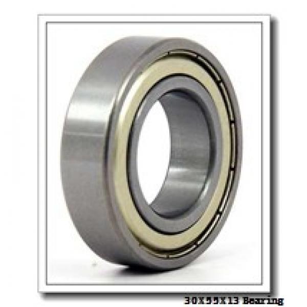 30 mm x 55 mm x 13 mm  FAG HC7006-E-T-P4S angular contact ball bearings #1 image