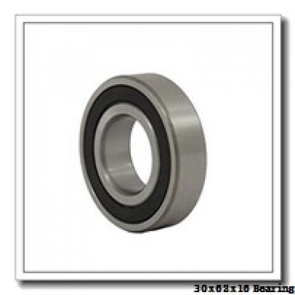 30 mm x 62 mm x 16 mm  FBJ 6206 deep groove ball bearings #2 image