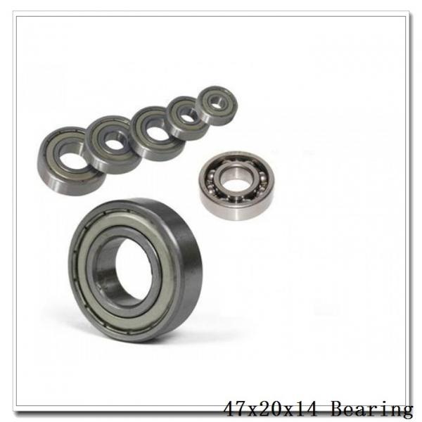20 mm x 47 mm x 14 mm  SKF 7204 ACD/HCP4A angular contact ball bearings #1 image