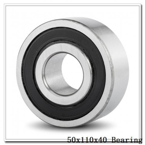50 mm x 110 mm x 40 mm  FAG NUP2310-E-TVP2 cylindrical roller bearings #1 image