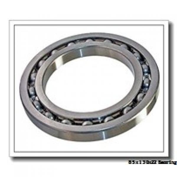 85 mm x 130 mm x 22 mm  KOYO 3NCHAC017C angular contact ball bearings #1 image