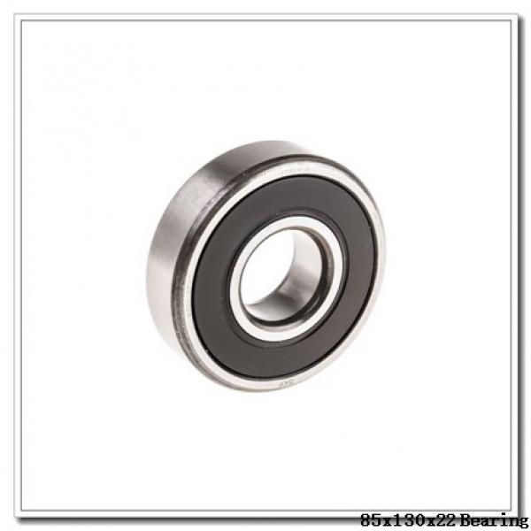 85 mm x 130 mm x 22 mm  NKE 6017-2Z deep groove ball bearings #2 image